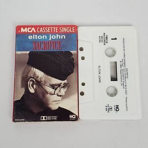 Elton John - Singles Sacrafice [Cassette Tape]